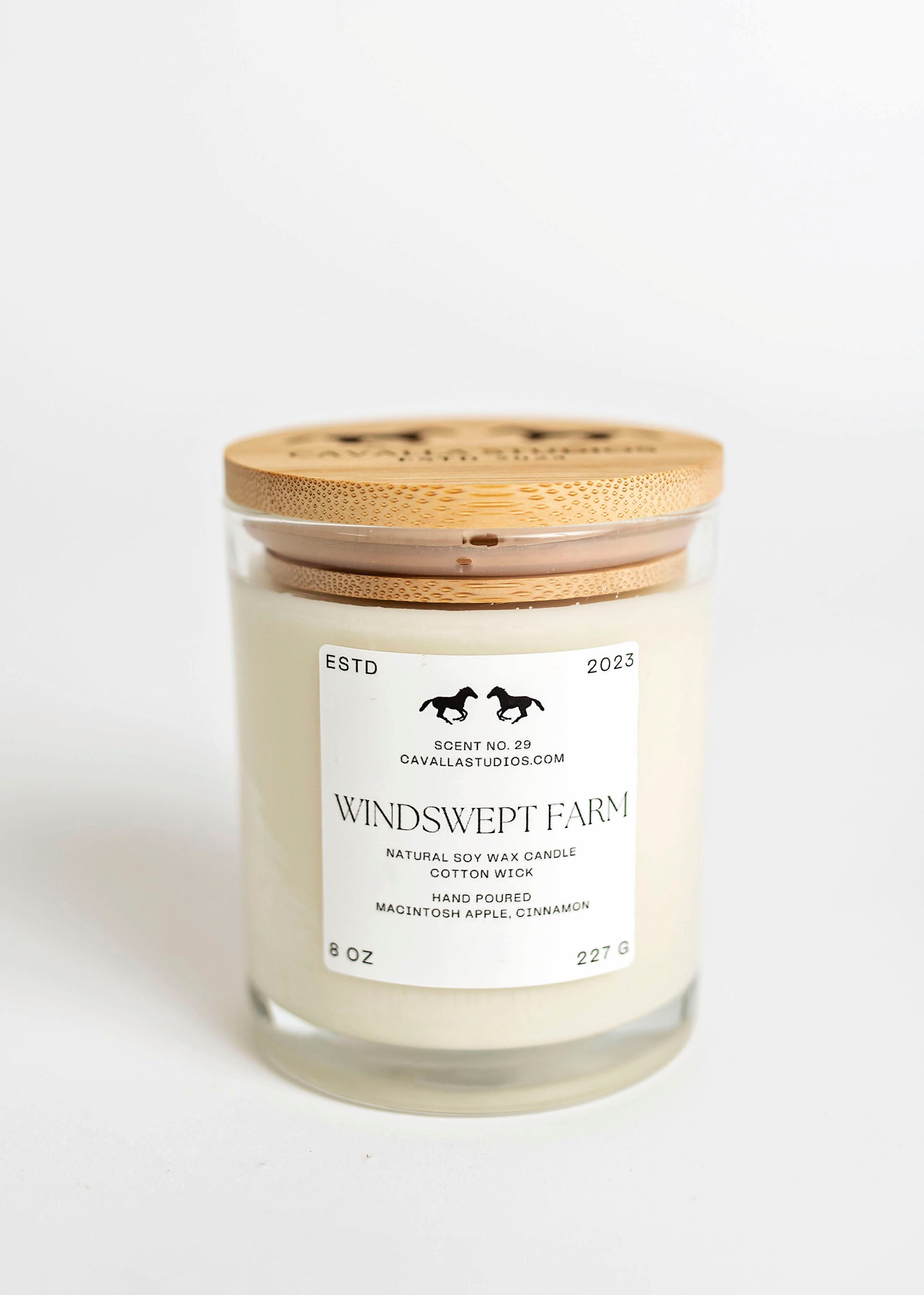 Windswept Farm Classic Candle | Handcrafted Candle Collection by Cavalla Studios in Andover, MA