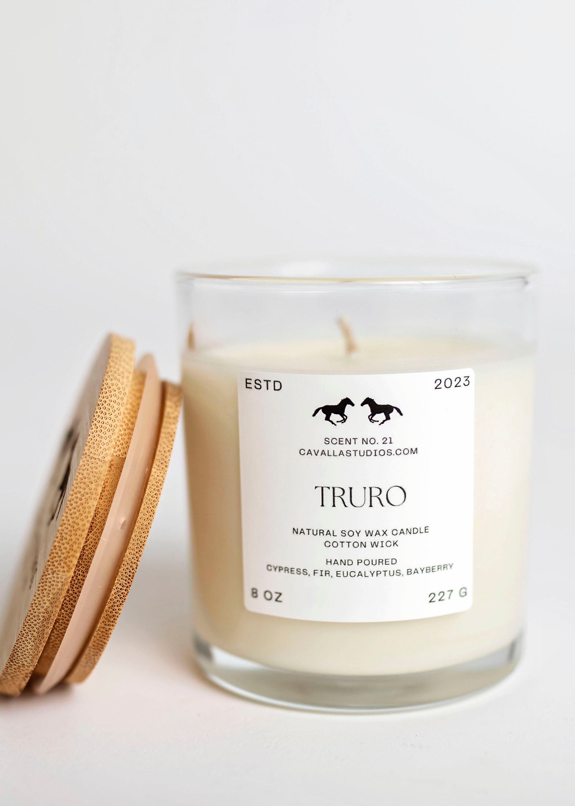 Truro Classic Candle | Handcrafted Candle Collection by Cavalla Studios in Andover, MA