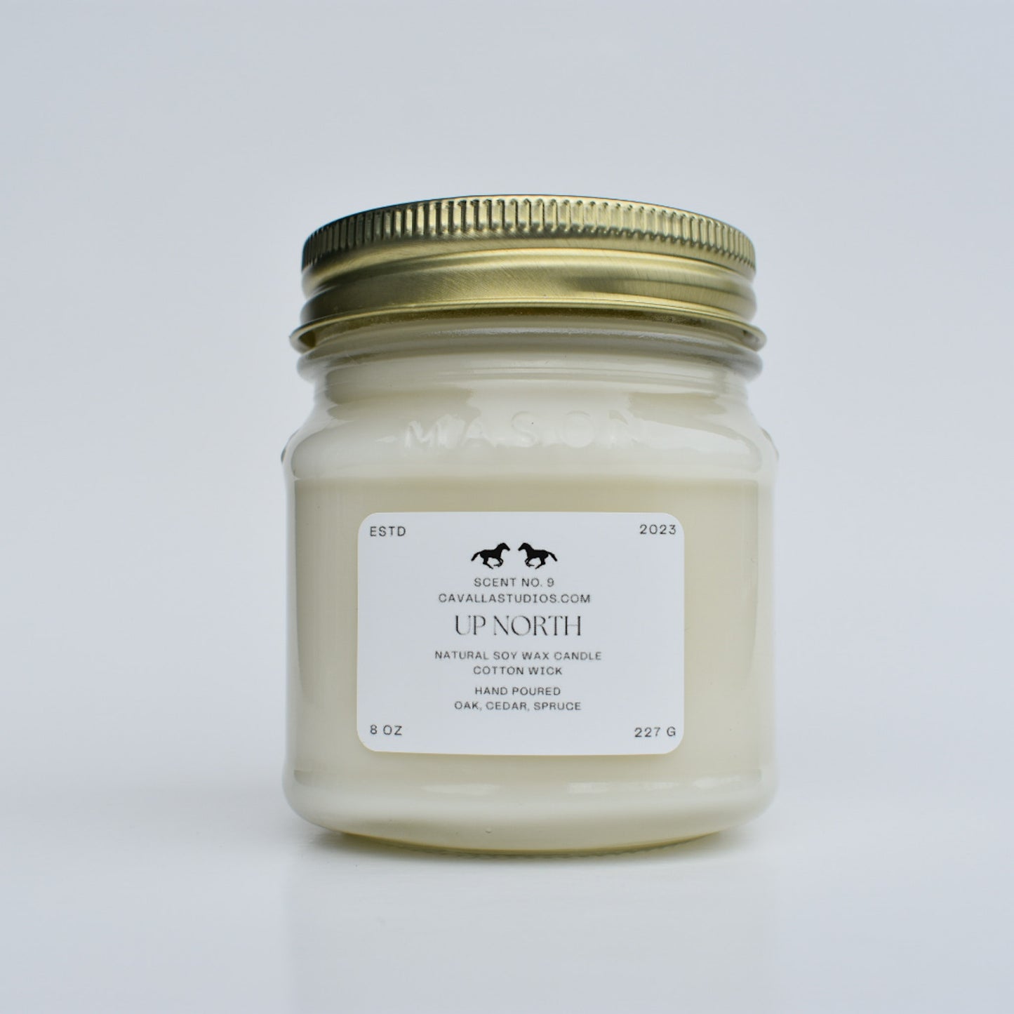 Farmhouse Candle in Mason Jar