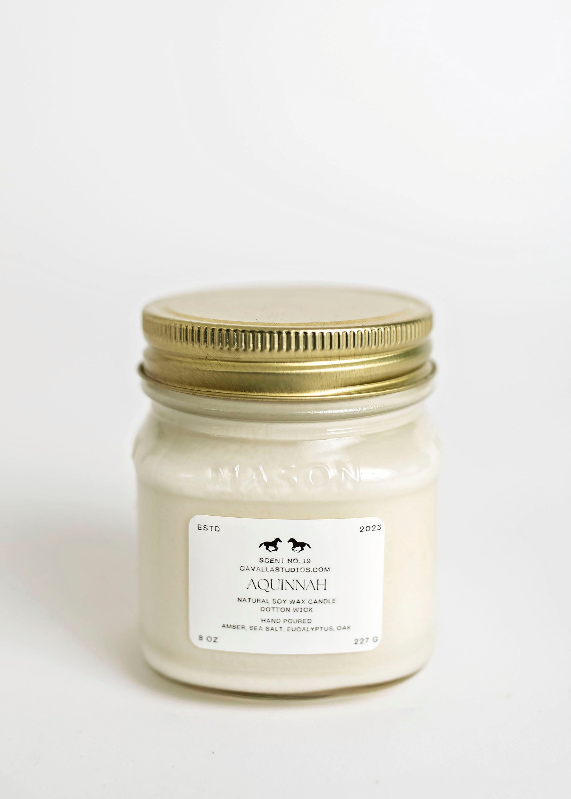 Aquinnah Farmhouse Candle | Handcrafted Candle Collection by Cavalla Studios in Andover, MA