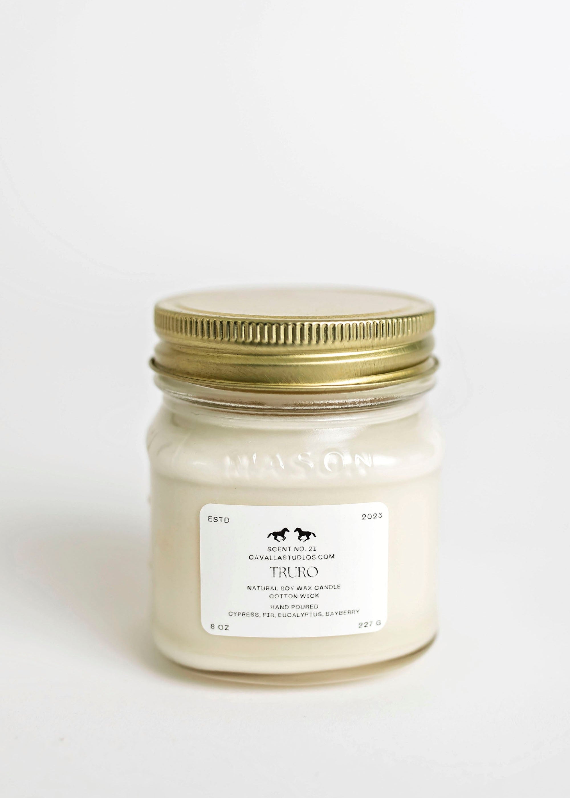 Truro Farmhouse Candle | Handcrafted Candle Collection by Cavalla Studios in Andover, MA