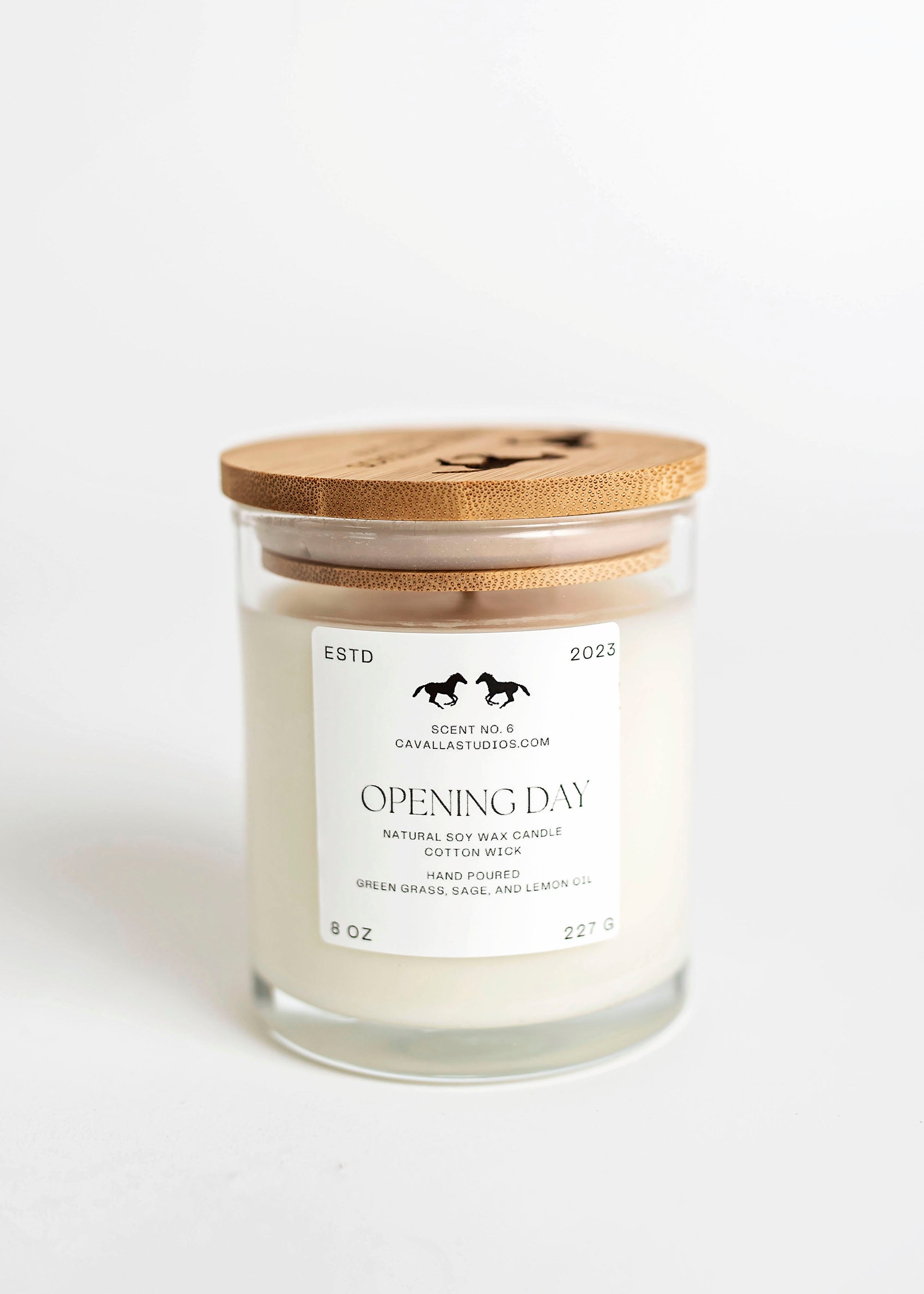 Opening Day Classic Candle | Handcrafted Candle Collection by Cavalla Studios in Andover, MA