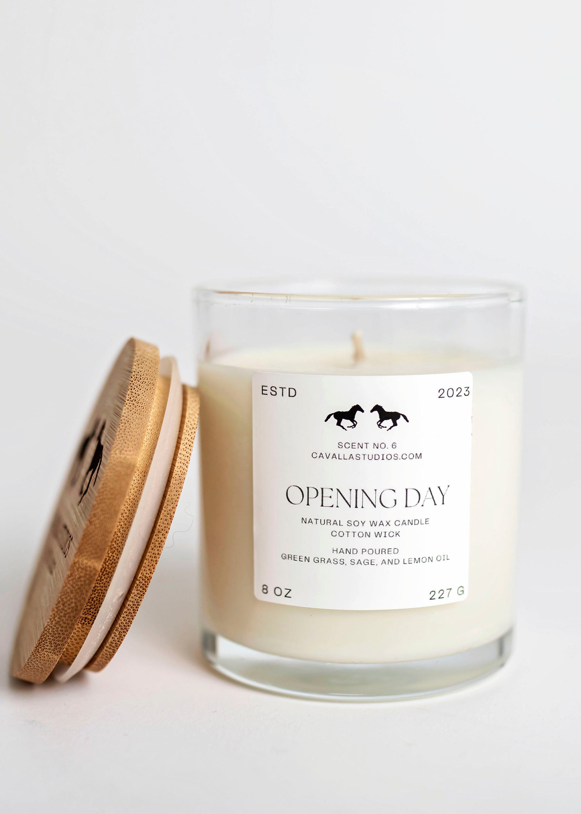 Opening Day Classic Candle | Handcrafted Candle Collection by Cavalla Studios in Andover, MA