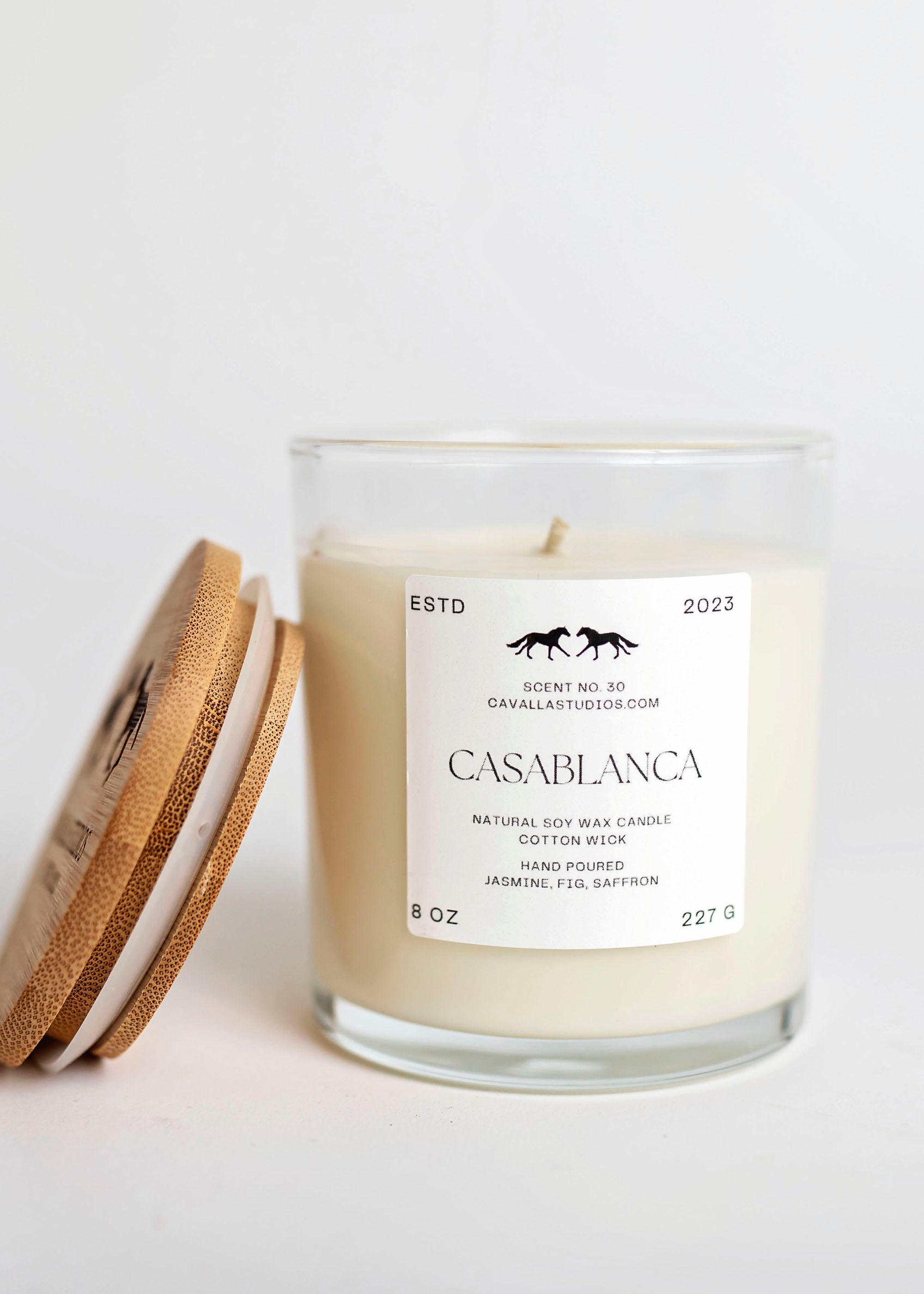 Casablanca Classic Candle | Handcrafted Candle Collection by Cavalla Studios in Andover, MA