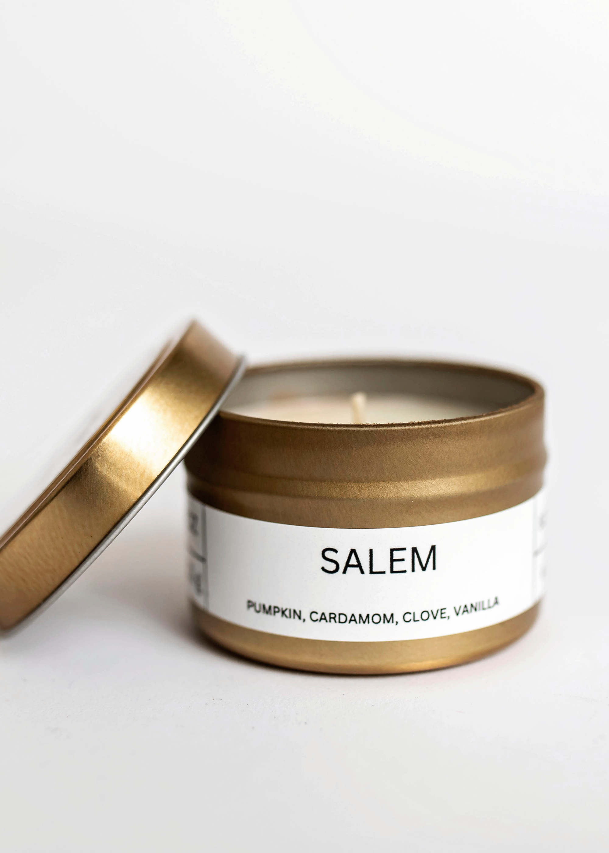 Salem Travel Candles | Handcrafted Candle Collection by Cavalla Studios in Andover, MA