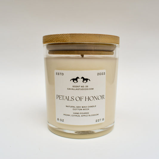Petals of Honor Soy Classic Candle