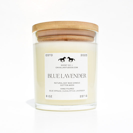 Blue Lavender Soy Classic Candle
