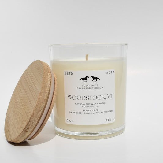 Woodstock, VT Soy Classic Candle